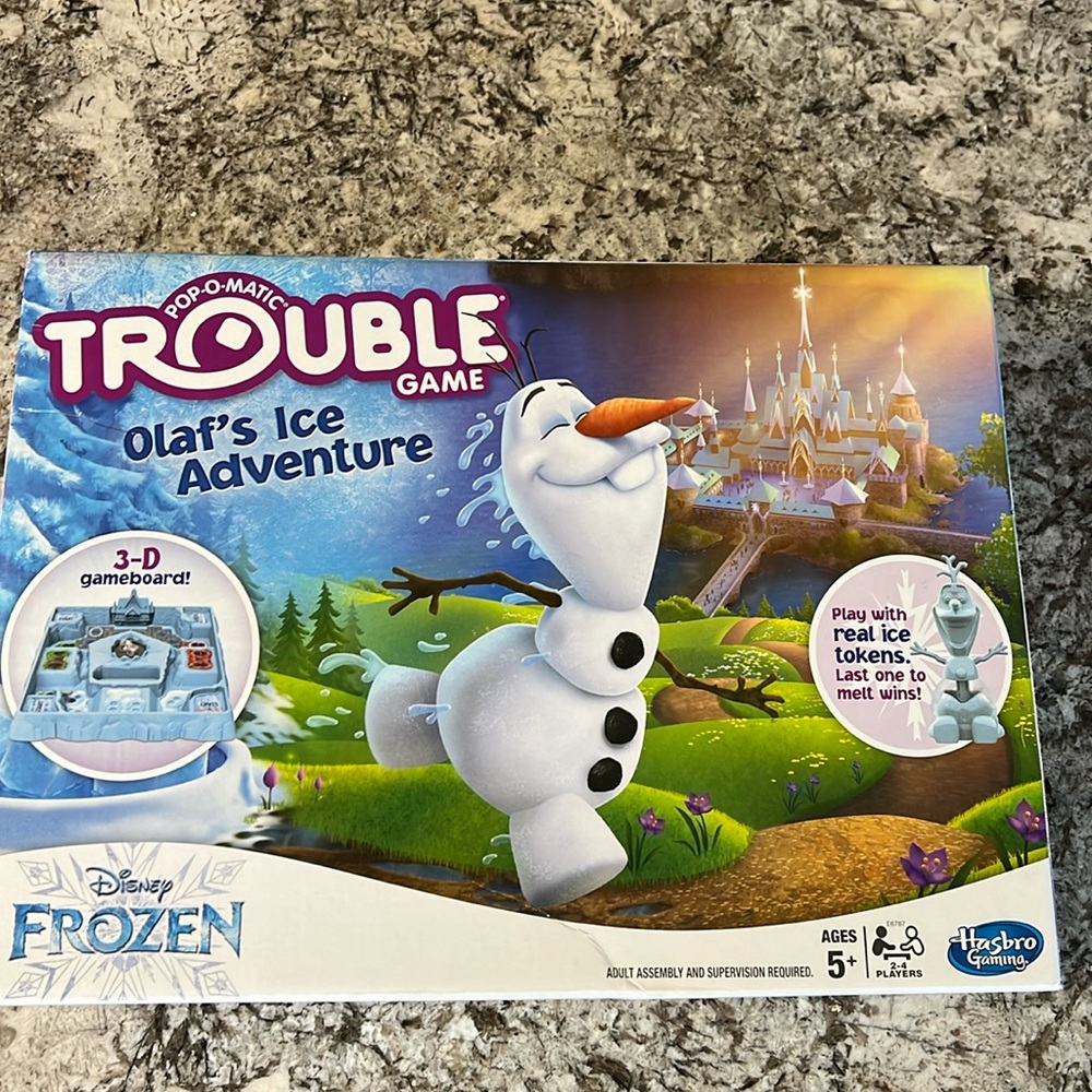 Trouble frozen game